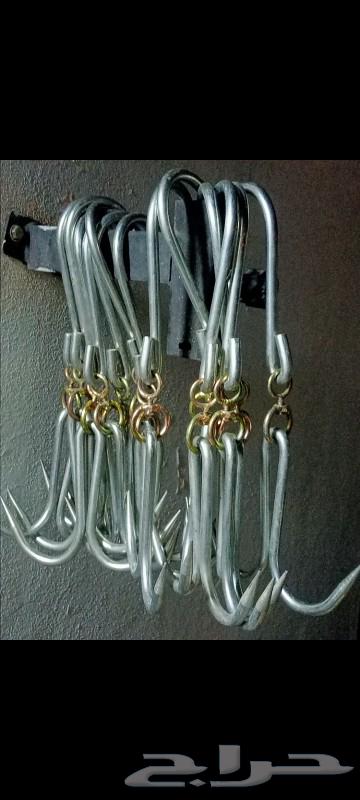 New butcher's hook and chain for sale, 35 SAR per chain64465268692609111