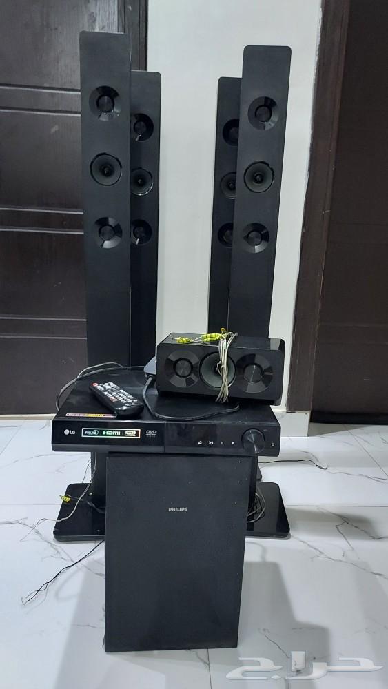 مجموعة صوت كاملة مع رسيفر ال جي وسماعات للبيع64464930410753112