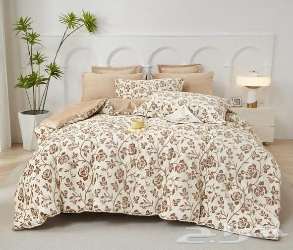 احلي انواع عروض اليوم الوطني مفارش شتويه فرو ارنب مع مخمل بط64464873926401110