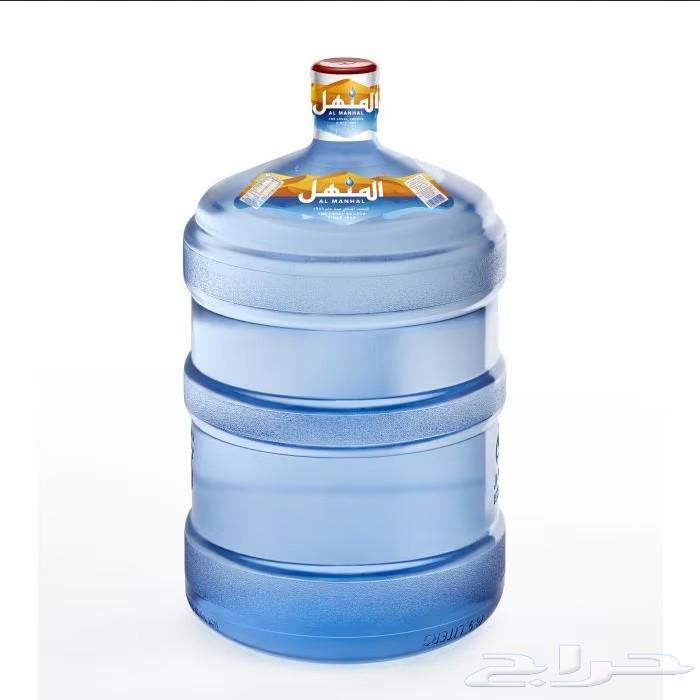 قوارير ماء 19 لتر فارغة المنهل للبيع64470278813187110