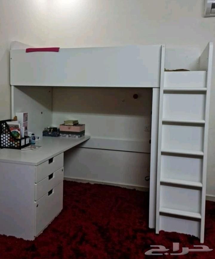 Children's beds, the bed consists of an upper bed, desk, storage drawers, cabinet64468920394242110