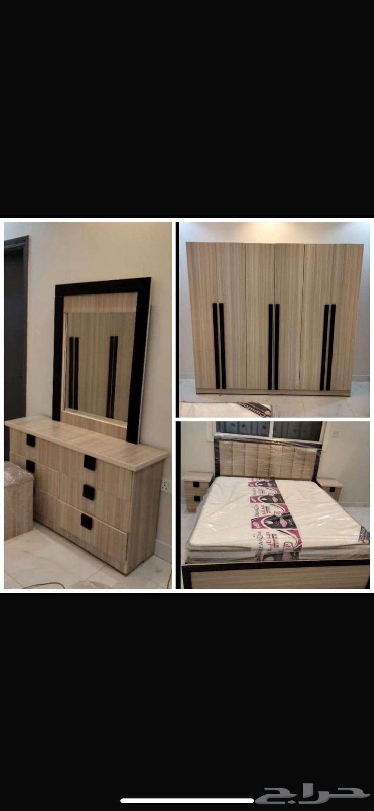 اثاث غرف نوم جديد جاهز بسعر منسبه64469641191041113