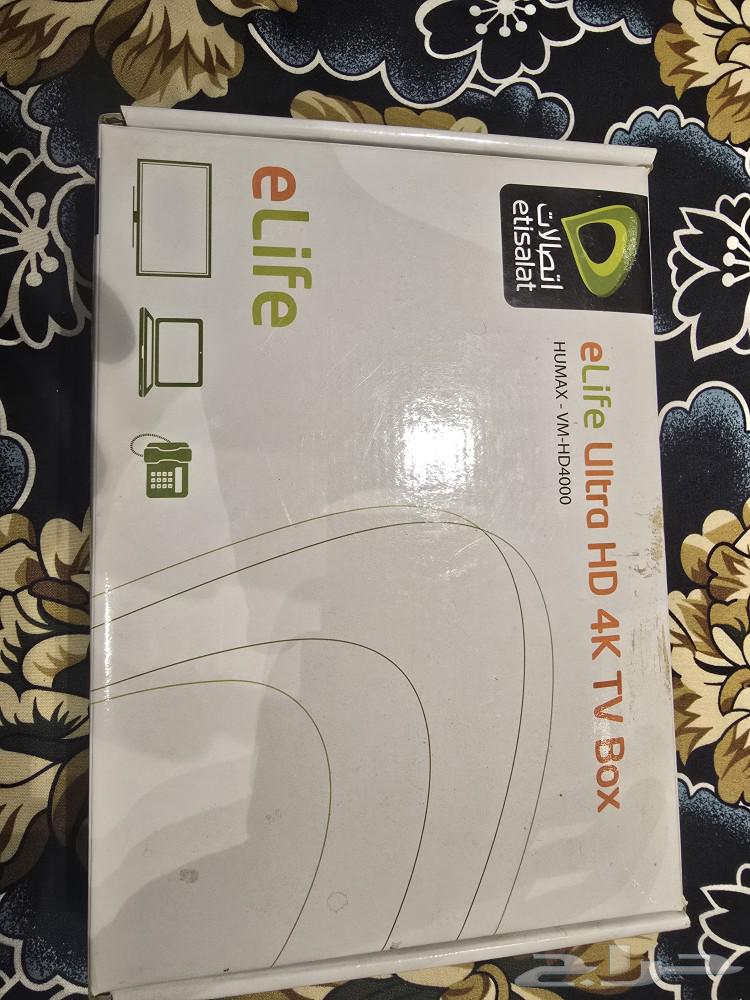 eLife Ultra HD 4K TV Box receiver device. The device is new and unused64470772997762112