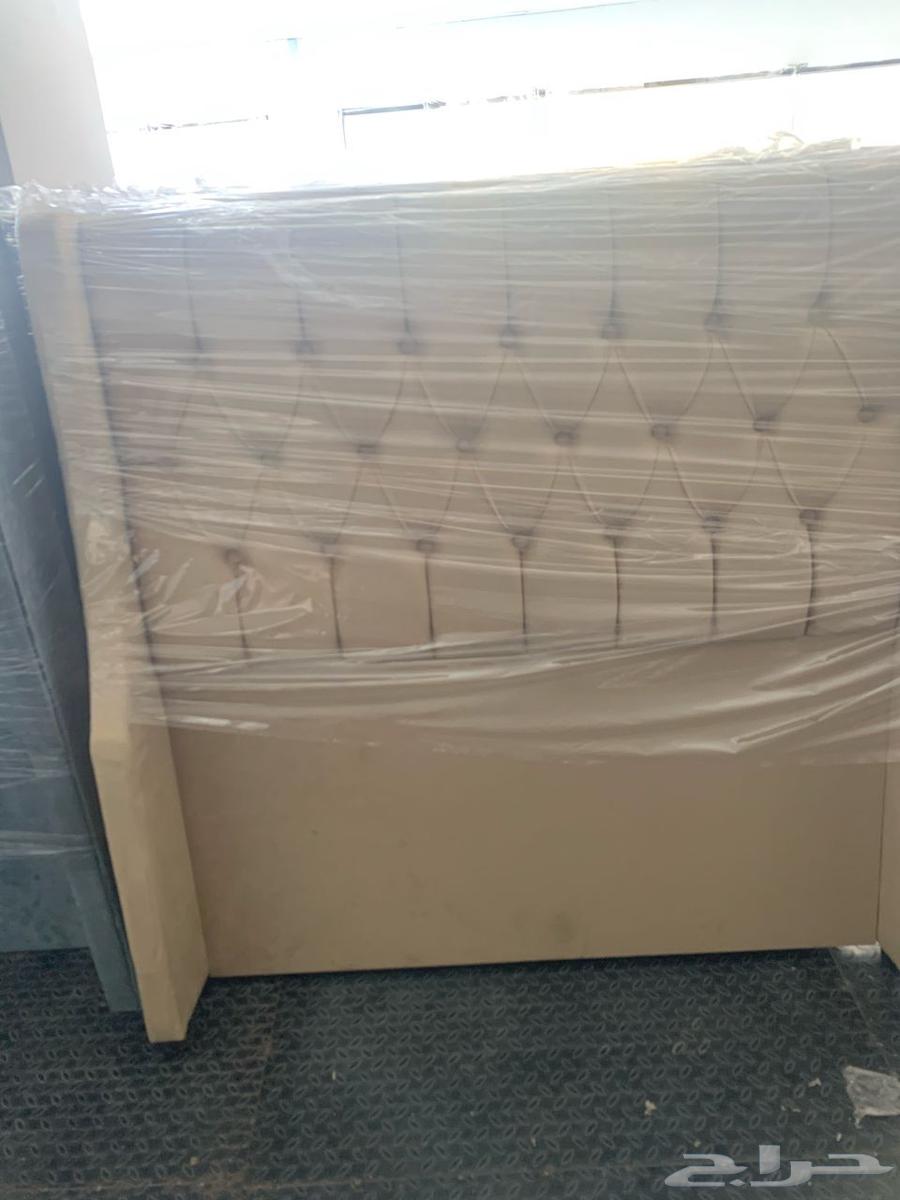 سرير خشب قماش مخمل جديد تواصل واتساب64465381355522111