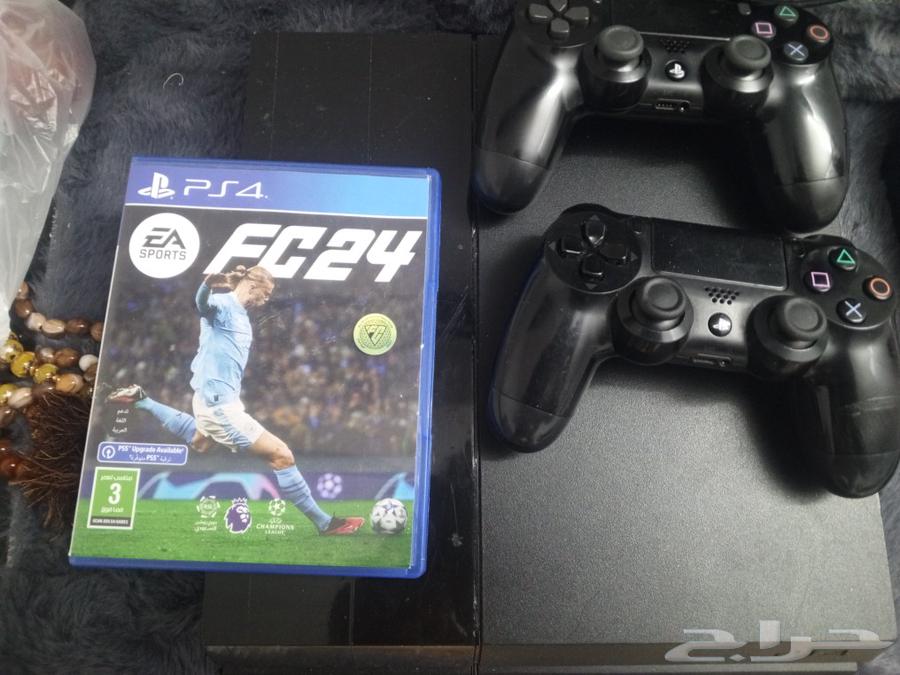 سوني 4 مع 2 يد وشريط فيفا 202464473177352707111