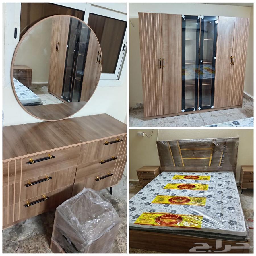 غرف نوم جديده جاهزه وأسره ودواليب جديده جاهزه64472699677699111