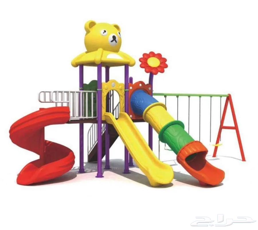 العاب اطفال مراجيح حديد بلاستيك ناطيطات هزاز64474059804545111