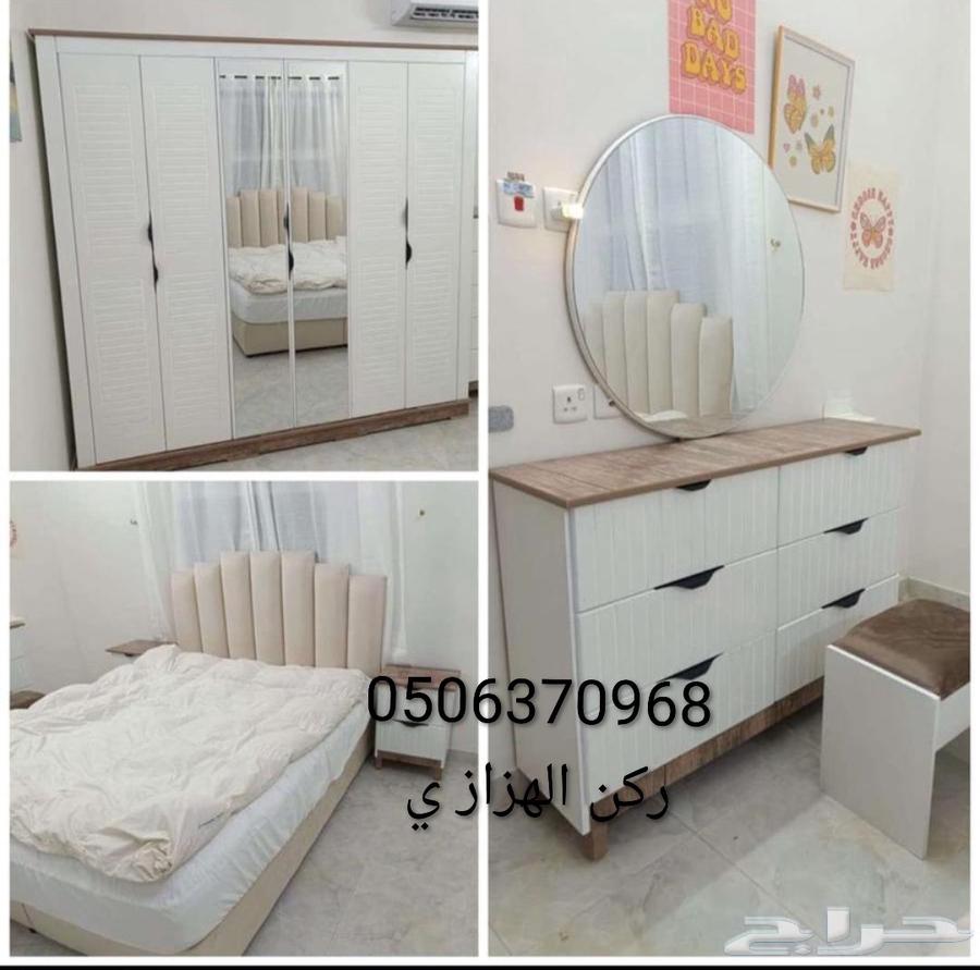 غرف نوم جديده جاهز 6قطع بسعر المصنع64476057841539110