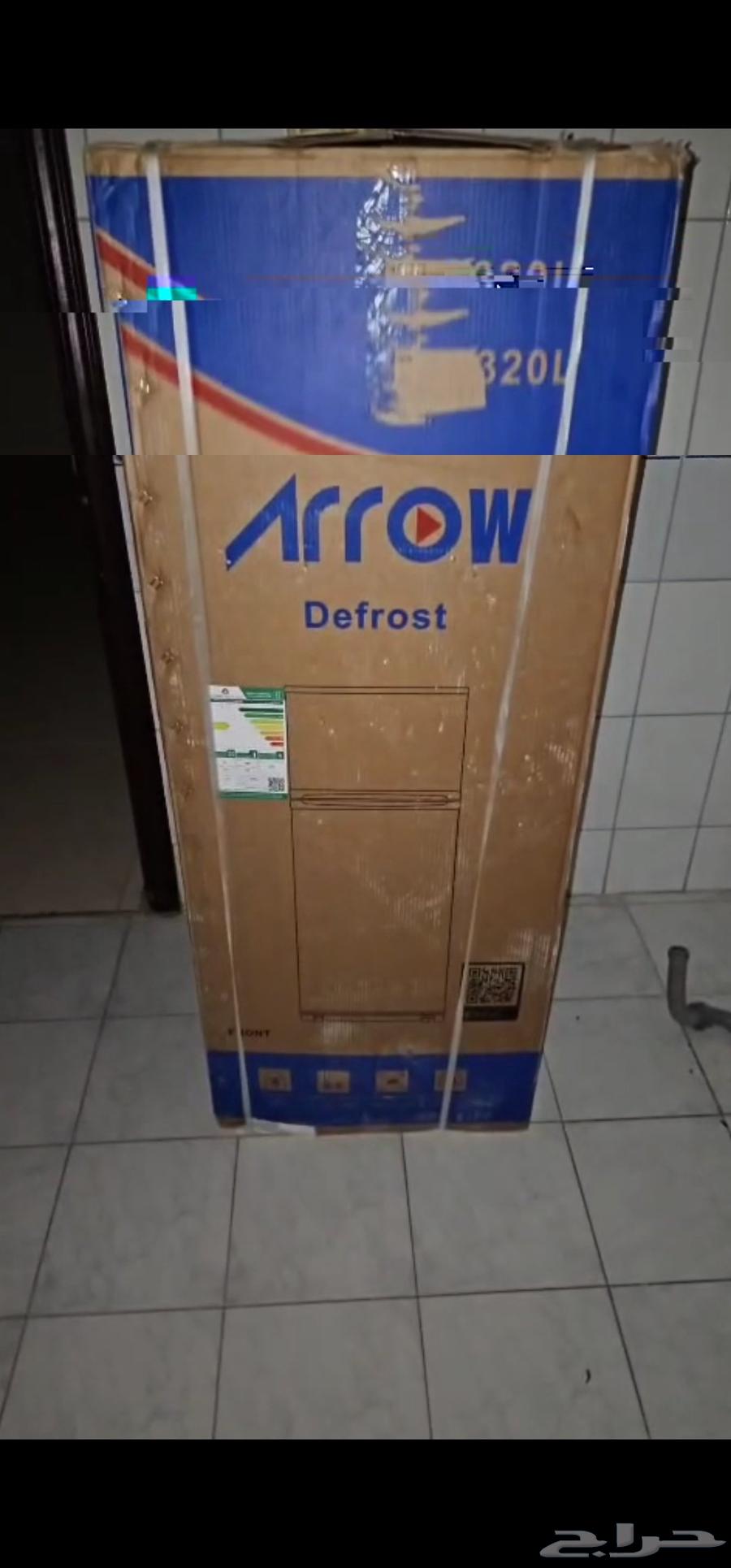 ثلاجه جديده 6.9 قدم بالكرتونه ما انفتحت 750 ريال64474155844481110