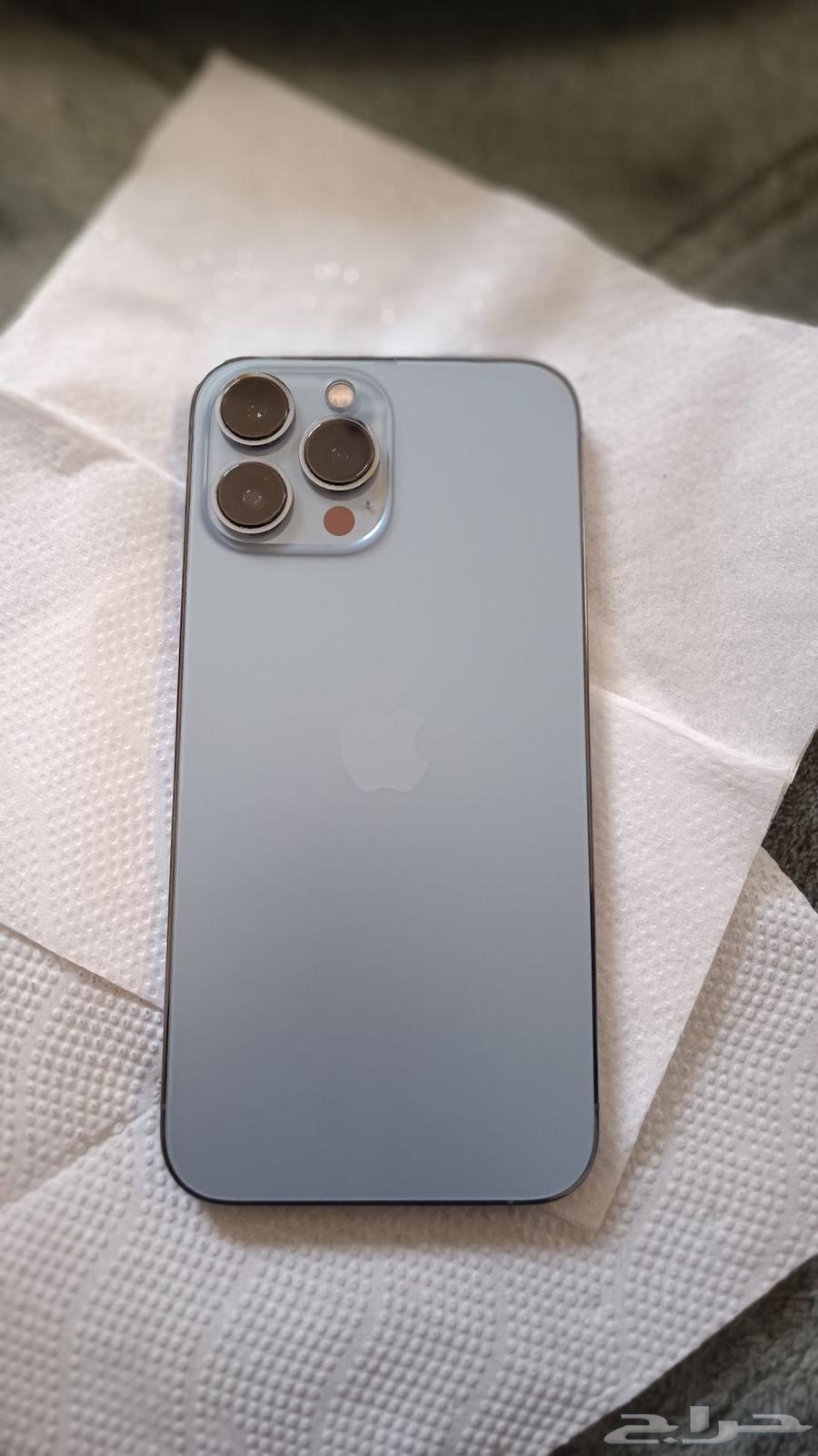 جوال ايفون 13برو ماكس البطاريه 88 الكرتونه موجوده64475321752067110