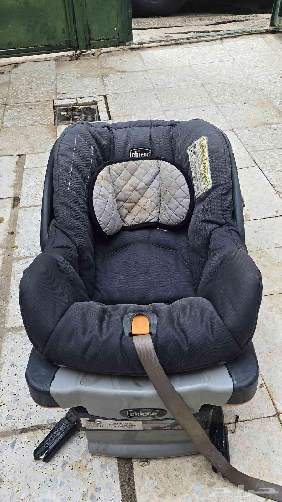 عربة أطفال شيكو chicco و حامل سيارة للأطفال من شركة شيكو64475612044291112