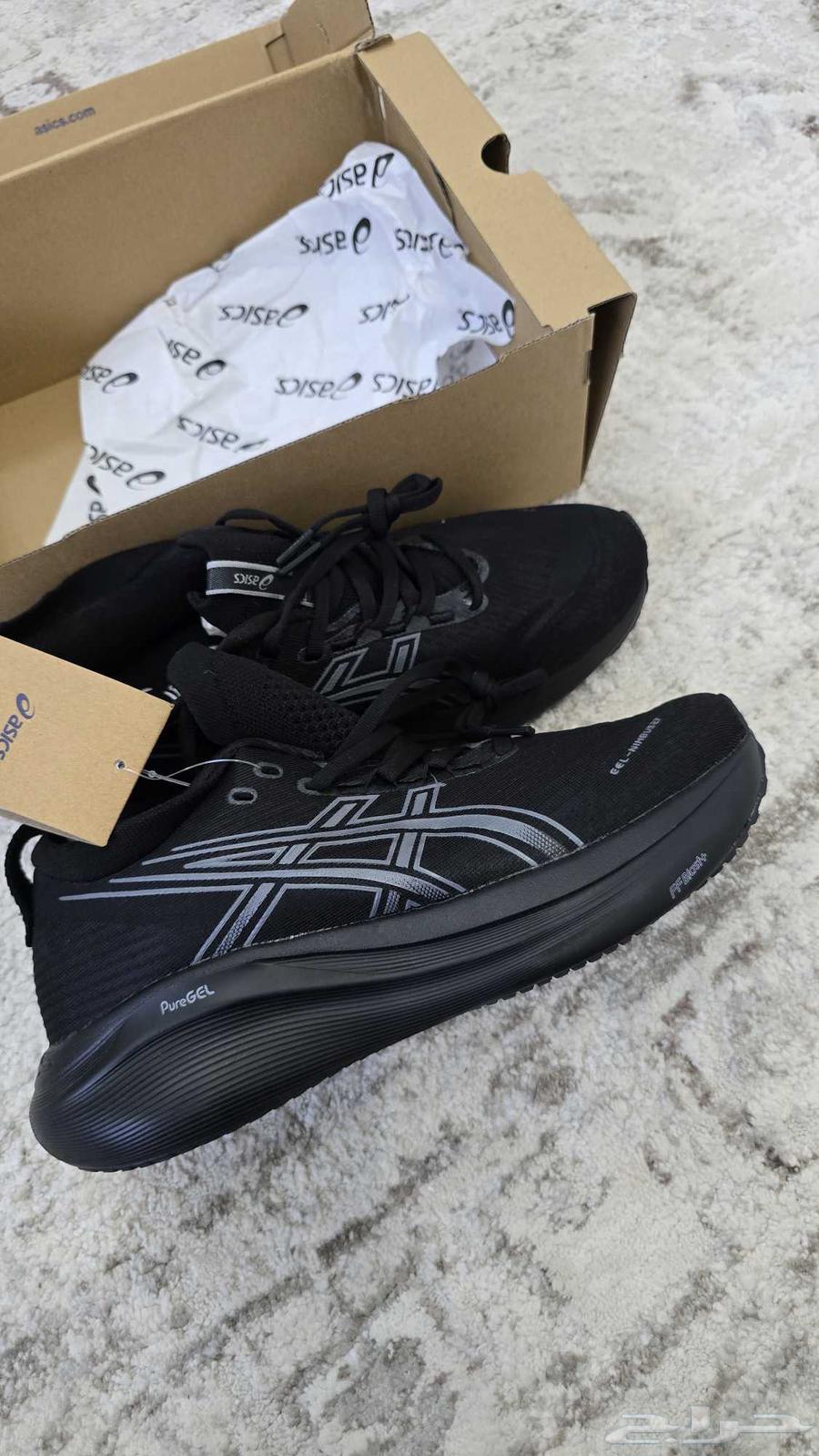 حذاء اسيكس جيل نيمبوس 27 جديد64474790625411111