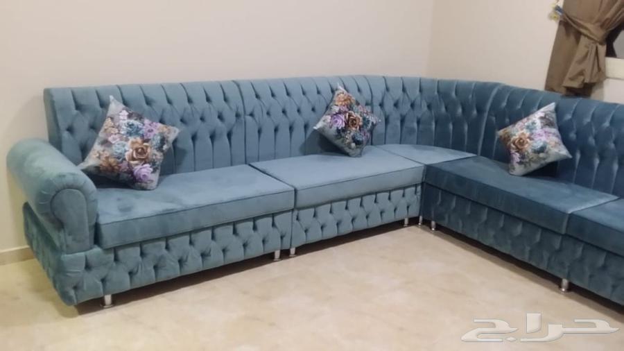 تفصيل و تنجيد كنب جلسه عربي ستاره ويفي وتركيب ستاره دولاب64476615219075112