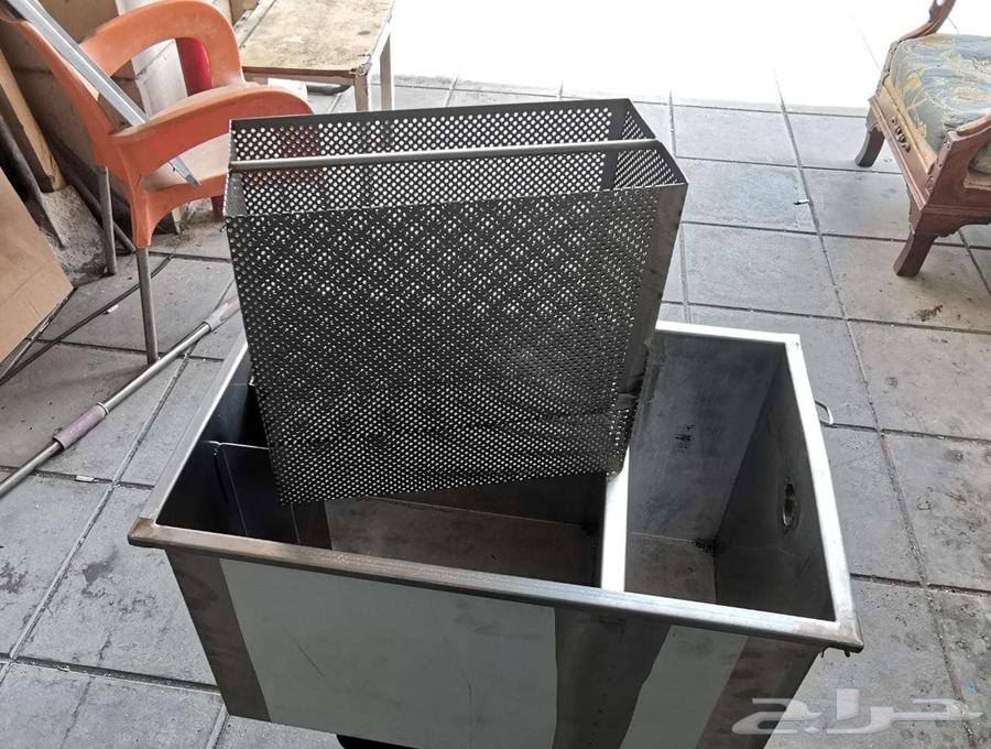 مصيدة زيت للمطاعم صفاية زيت فايبر وستيل64471924739331113