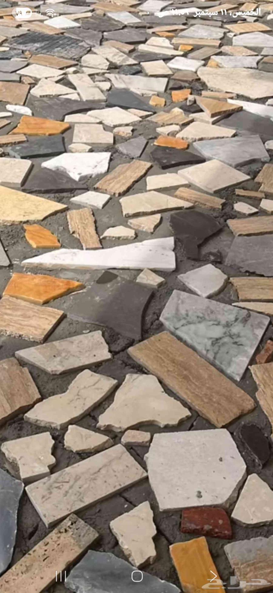 Marble cutting for pool and farm installation64207062933889112