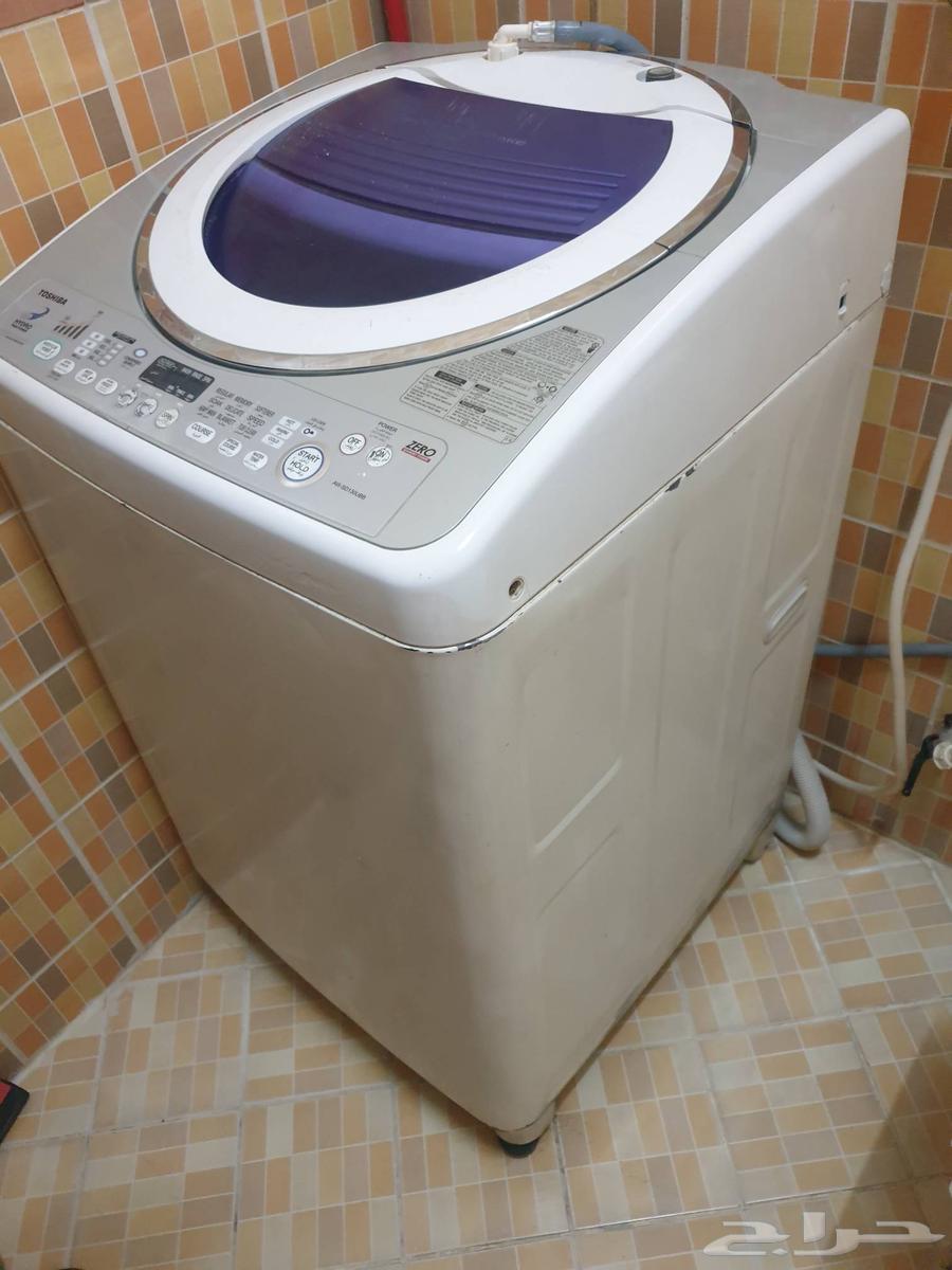 غسالة توشيباقي قياس كبير كما موضح بالصورة مستعمله64474299321475113
