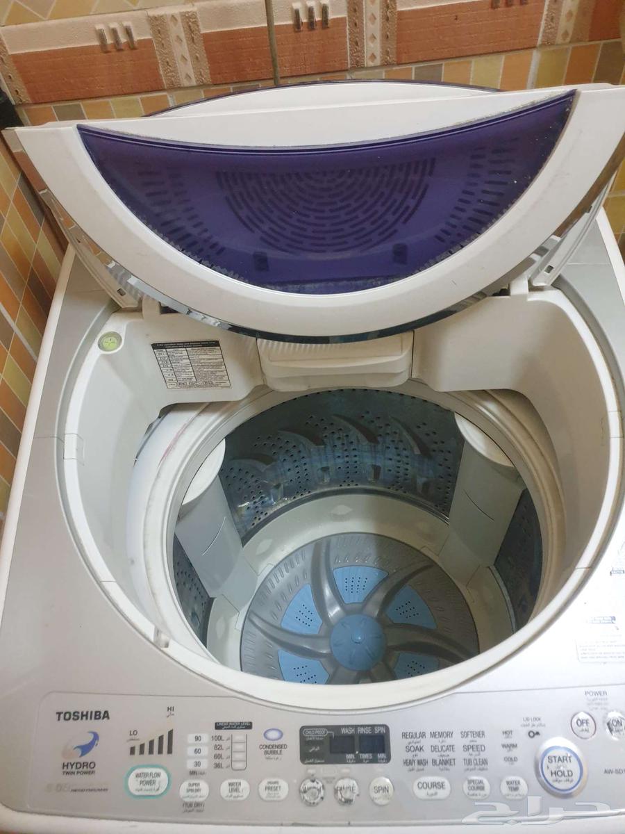 غسالة توشيباقي قياس كبير كما موضح بالصورة مستعمله64474299321475114
