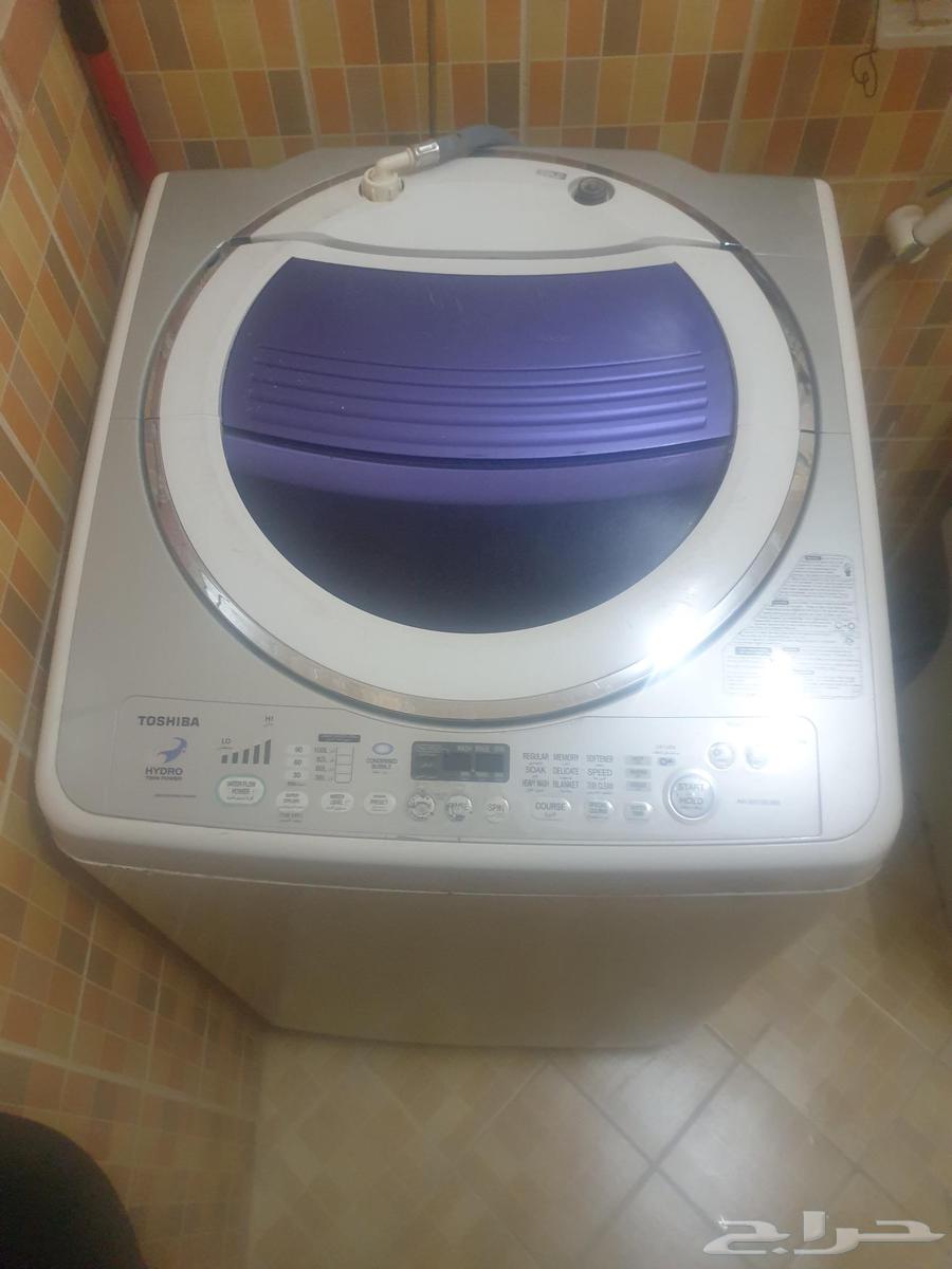 غسالة توشيباقي قياس كبير كما موضح بالصورة مستعمله64474299321475112