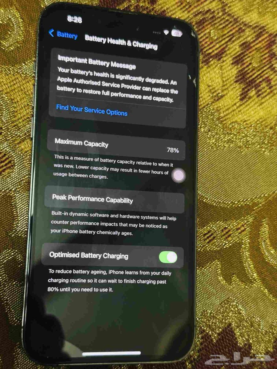 iphone 14 pro max 128gb with box 77 battery health64477769542913113