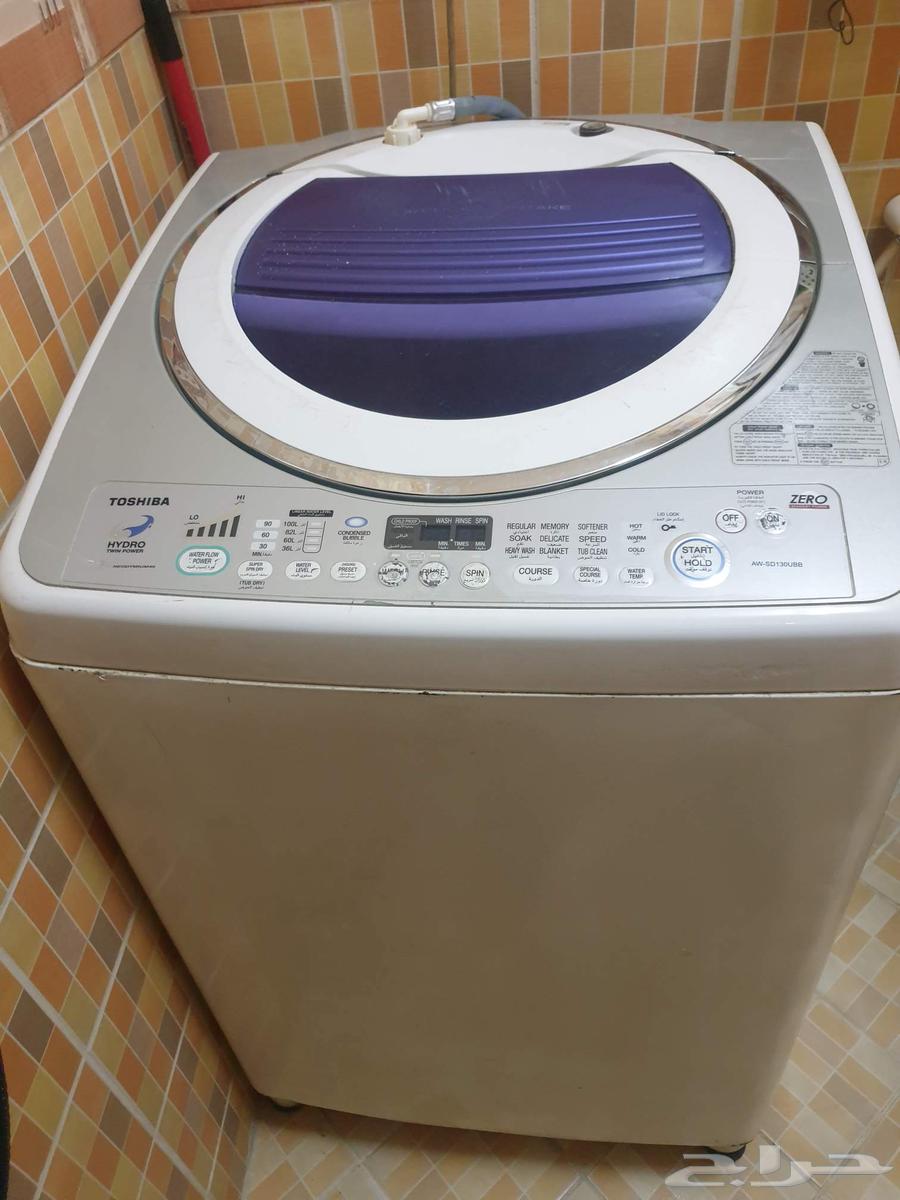 غسالة توشيباقي قياس كبير كما موضح بالصورة مستعمله64474299321475110