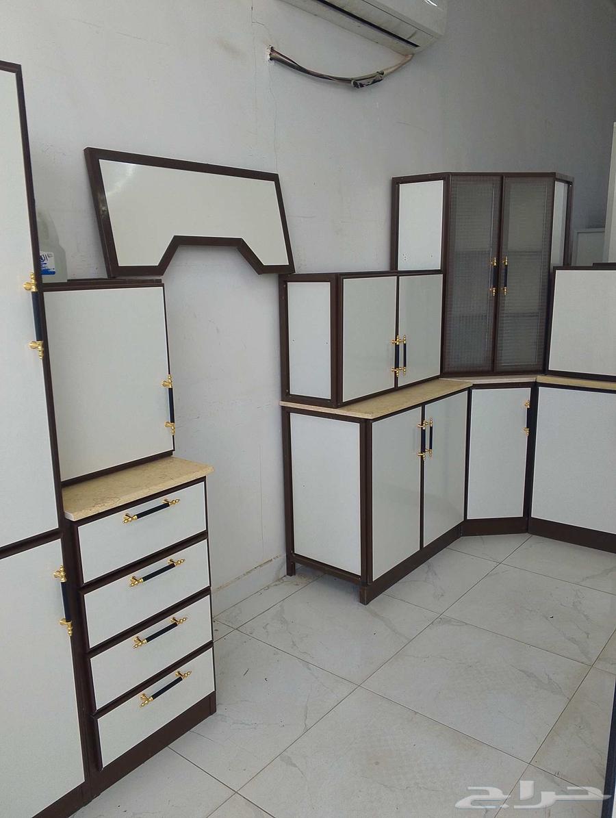 مطبخ للبيع مجدد نضيف مقاس 6متر حرف ال مع تركيب64475974195714110