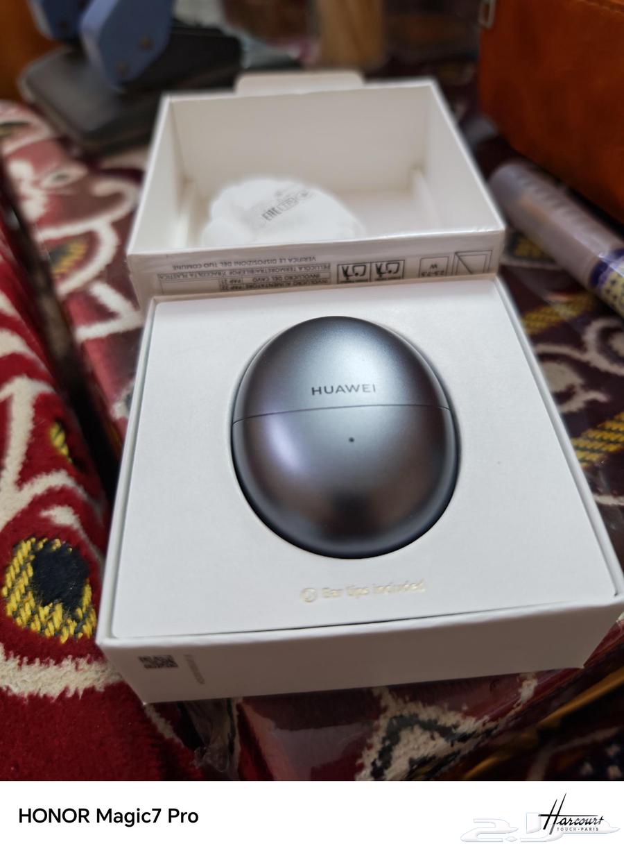 سماعة هواوي ايربودز 6 شبه جديدة تجربة فقط64477921844737113