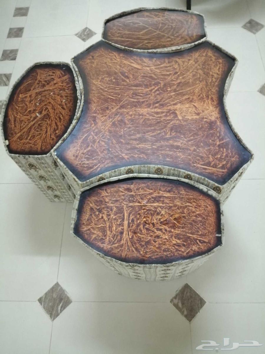 كنب مع طاولات خشب64478073340162110