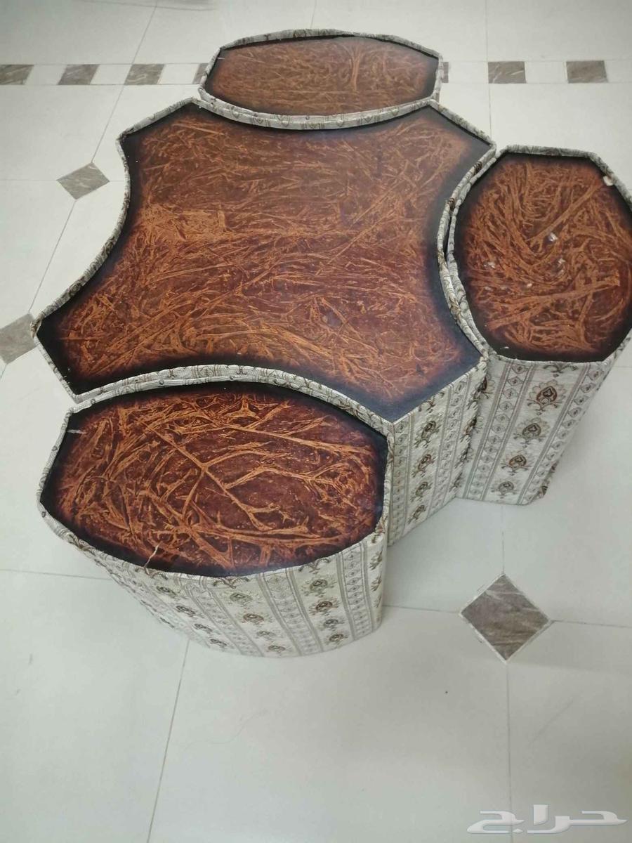 كنب مع طاولات خشب64478073340162111