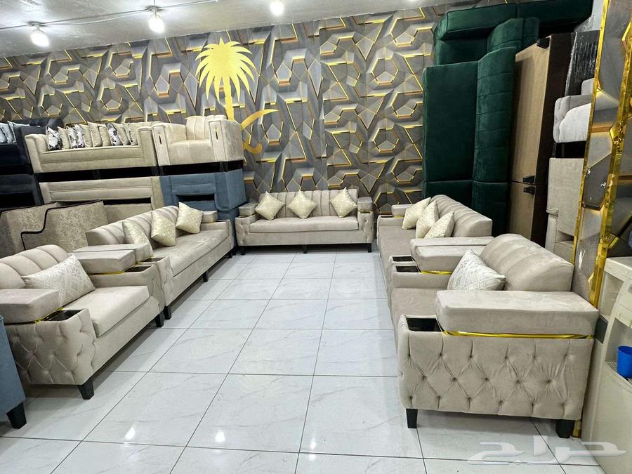 New sofa set for 11 people, three three-seater pieces and two single pieces64475653789955110
