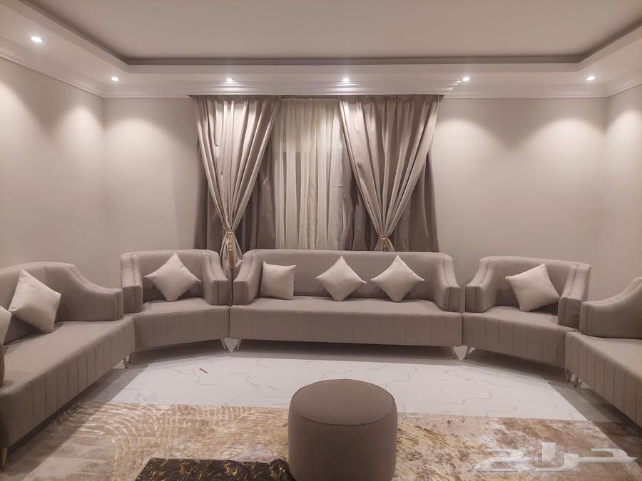 تفصيل و تنجيد كنب جلسه عربي ستاره ويفي وتركيب ستاره دولاب64476615219075113