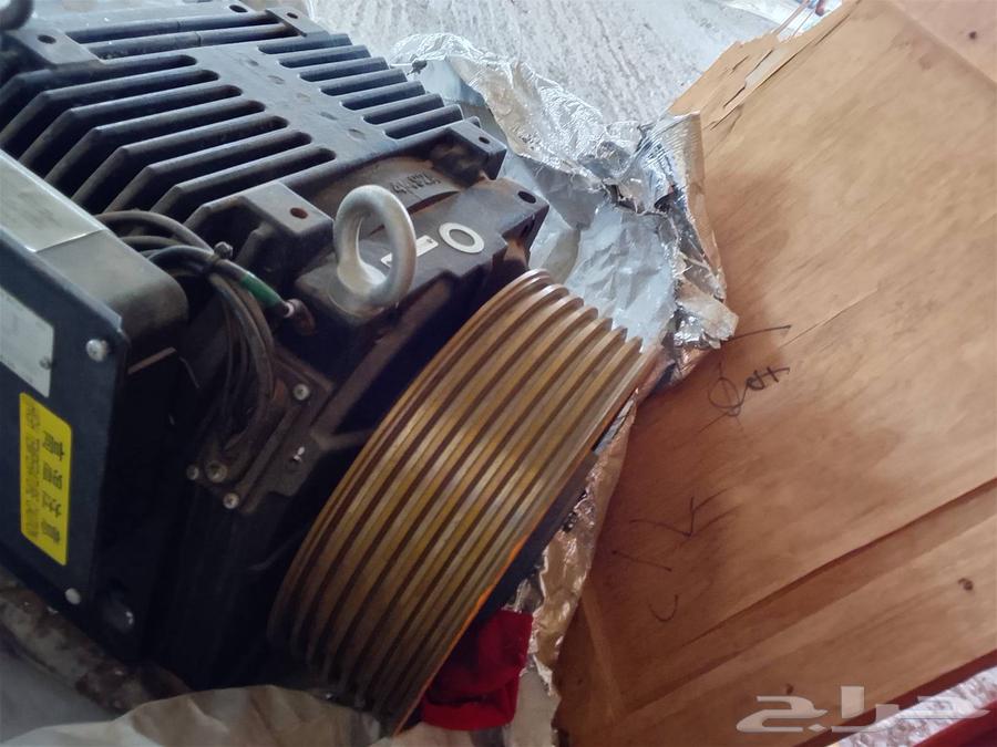 Elevator machine, new and unused, and new spare parts64472967650307112