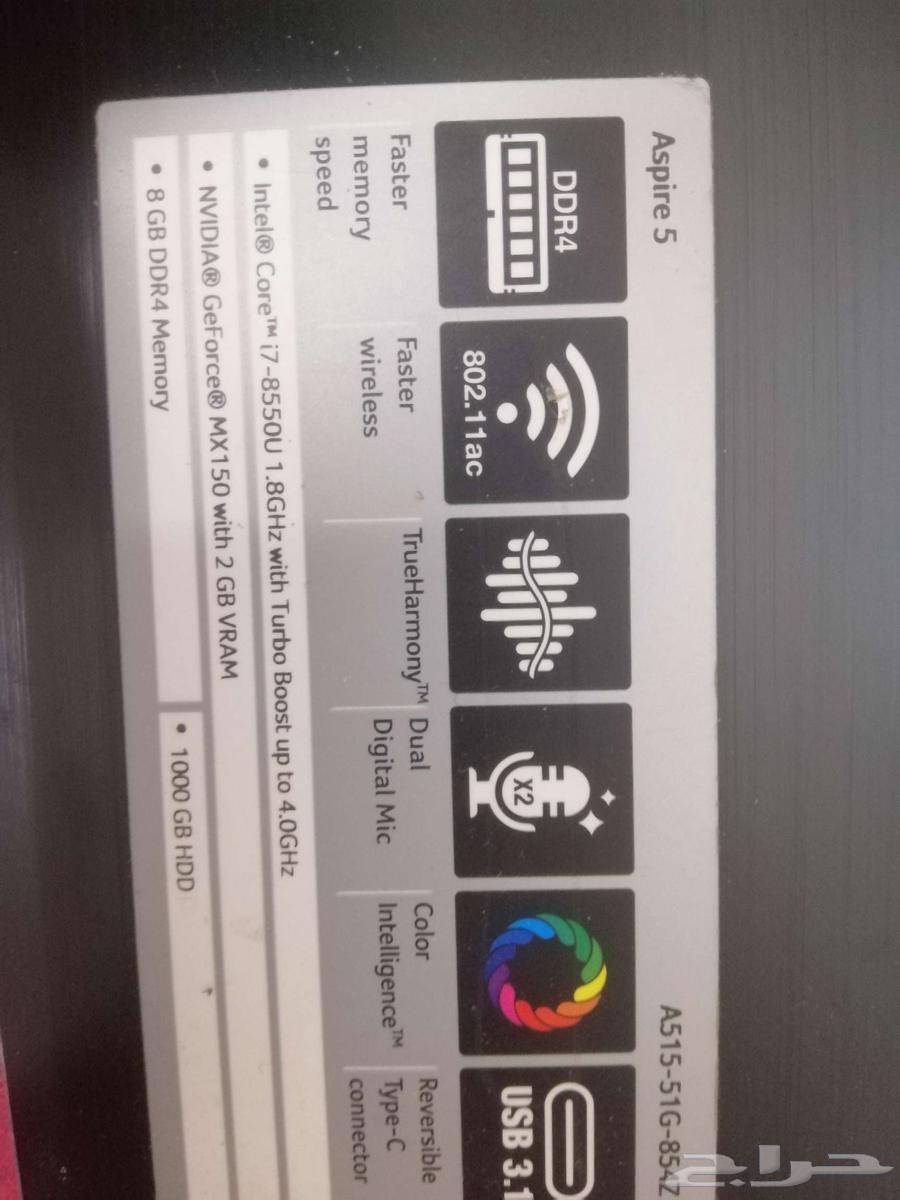 لابتوب ايسر مواصفات عاليه64477005501442111