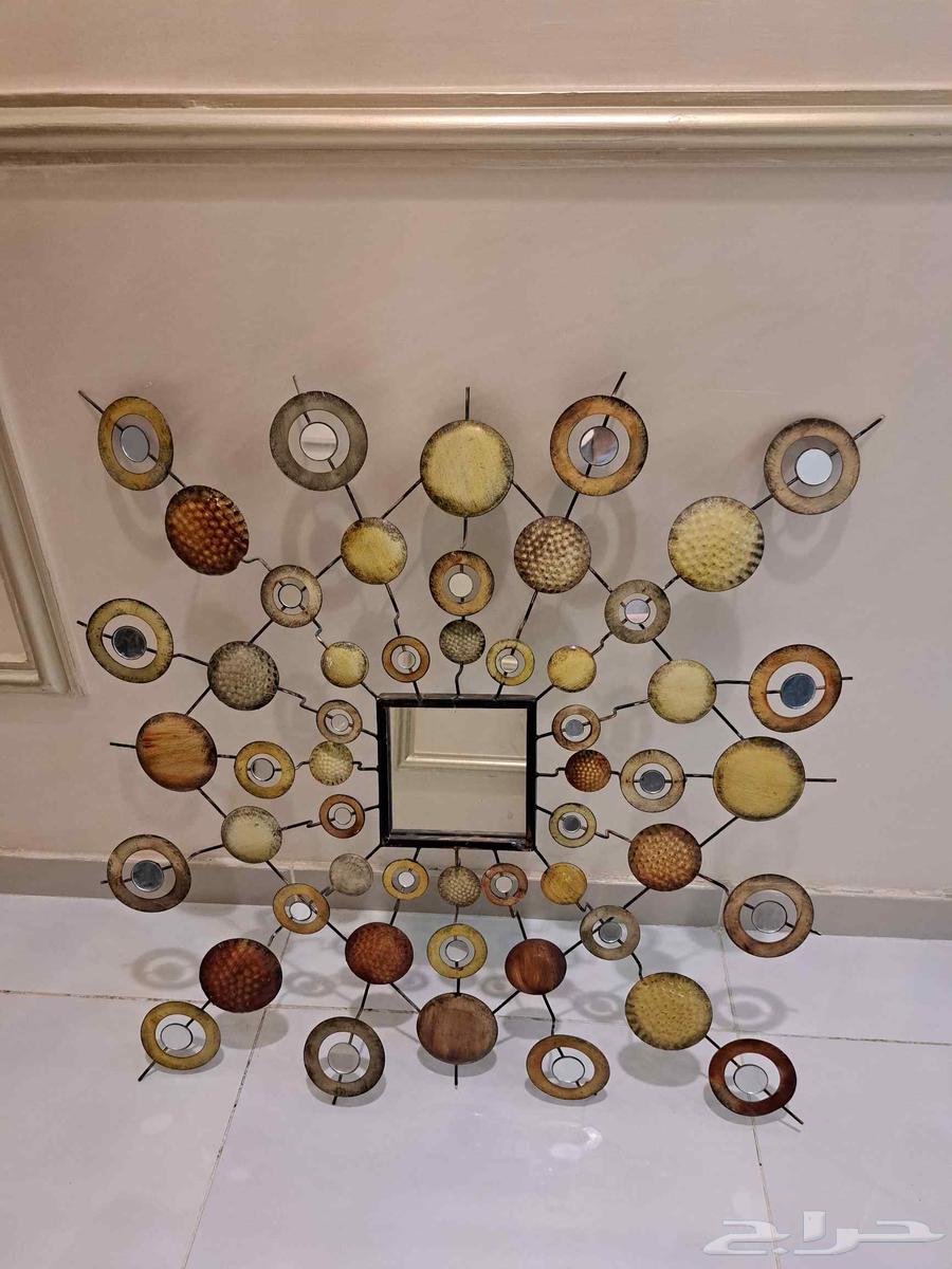 زينة جدارية بالمرايات حديد64473092767489110