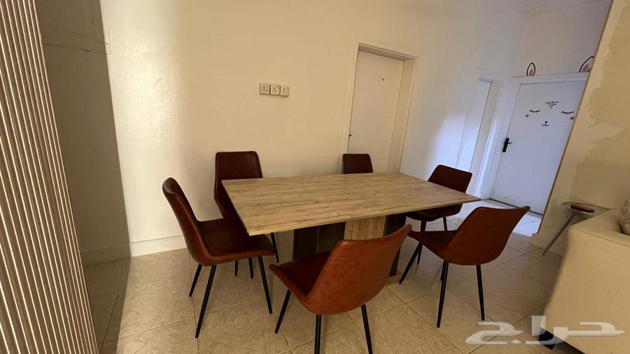 طاولة سفرة ايطالية (6) كراسي من مفروشات المطلق64477380664195110