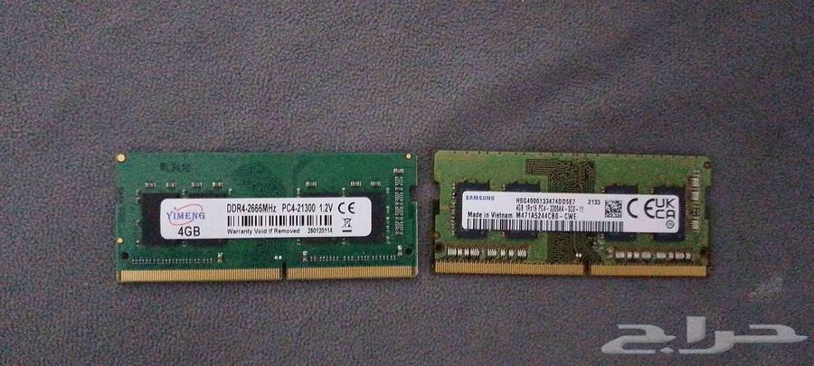 رام 8 جيجا DDR4 للابتوبات (4 4)64478457669890110