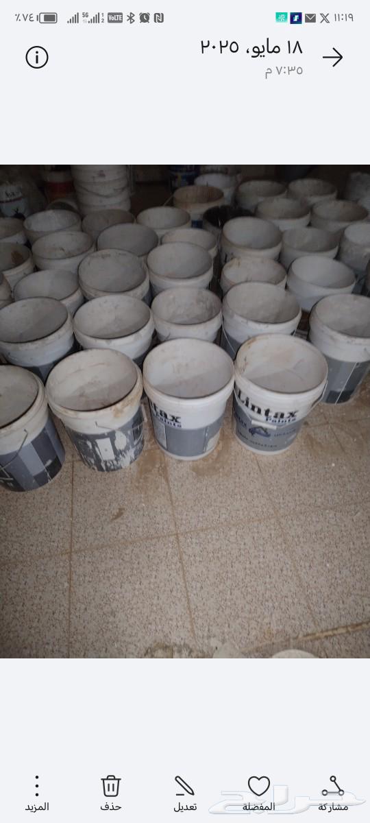 100 paint buckets, new and unused, price 2 riyals per bucket64473868934273110
