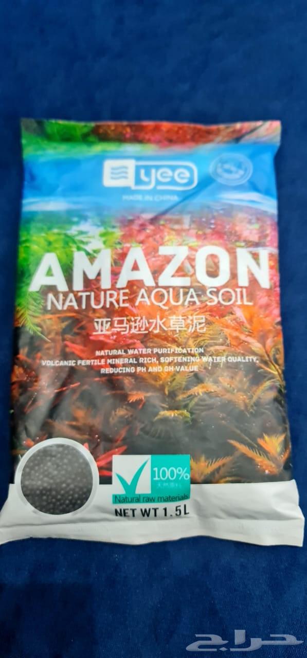 تربة زراعية لنباتات المائية و احواض السمك مع بذور نباتات ماء64478526172035111