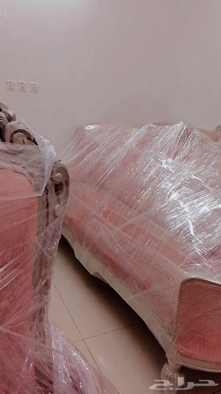 كنب جديد للبيع سبب البيع باب الشقه صغير ما يخش64471691028482113