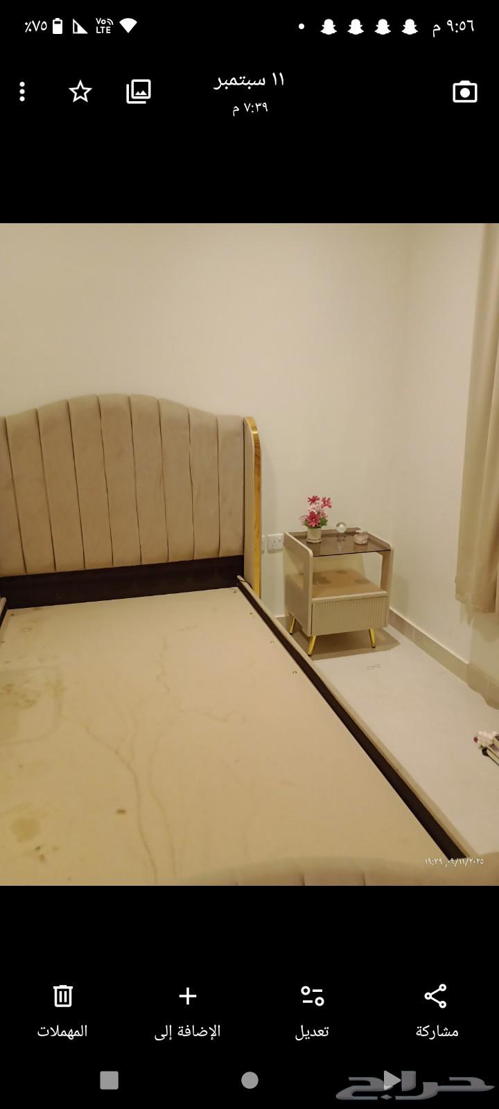 سرير وكمودينه64478320164353111