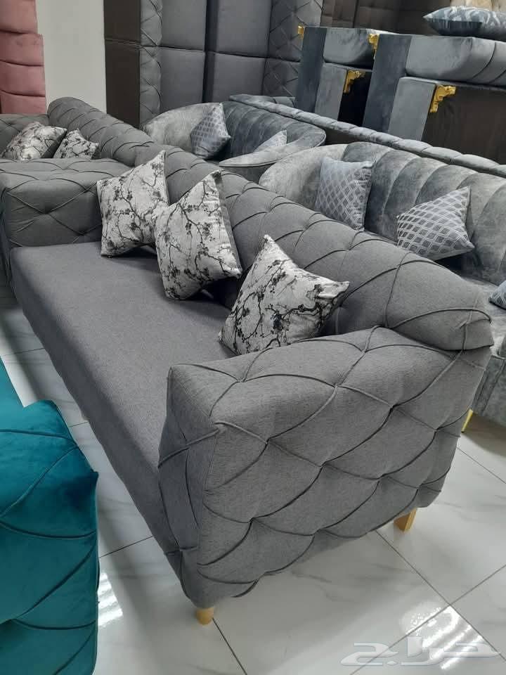 كنب جديد جاهز بسعر مناسب لجميع والتوصيل مجانا64475363656321110