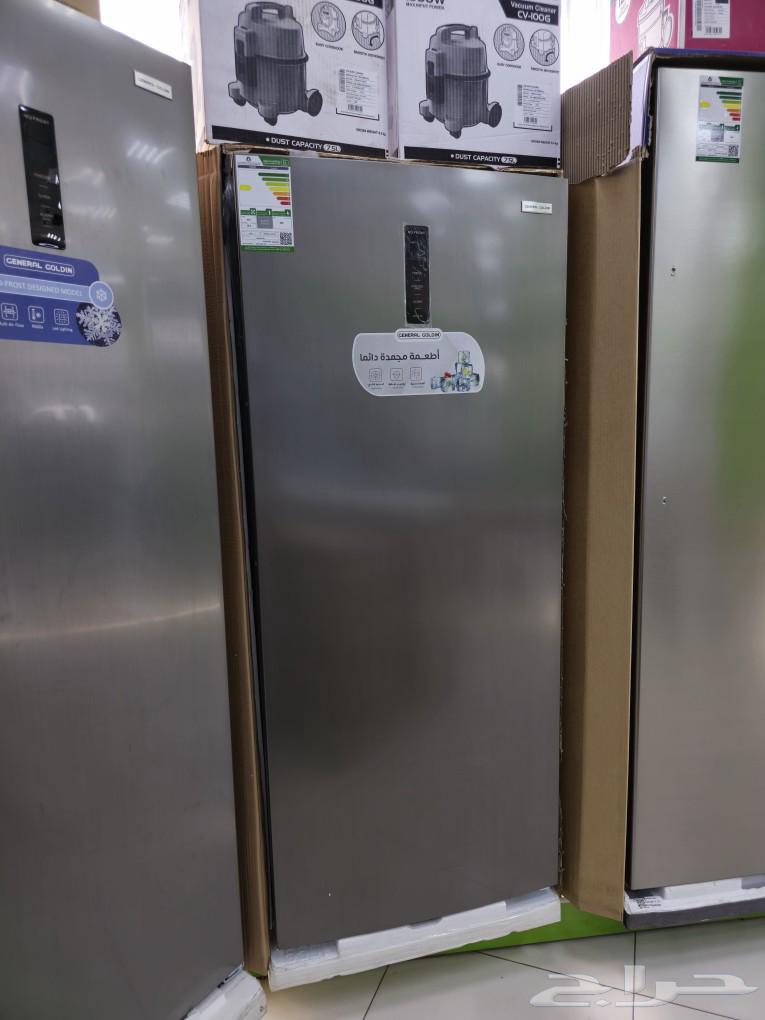 فريزر عمودي جنرال جولد باب واحد 15.3 قدم استيل64462362764803110