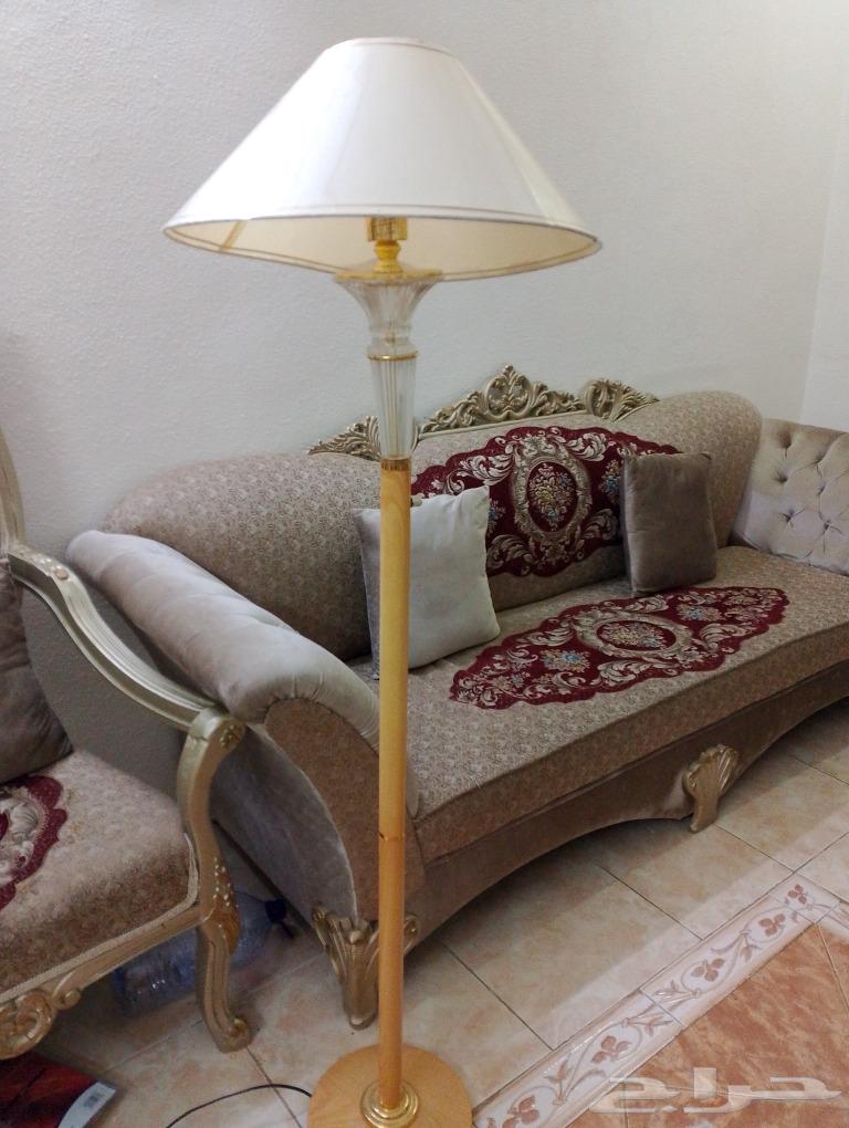 New lamp and lightly used sofa64477185691266113