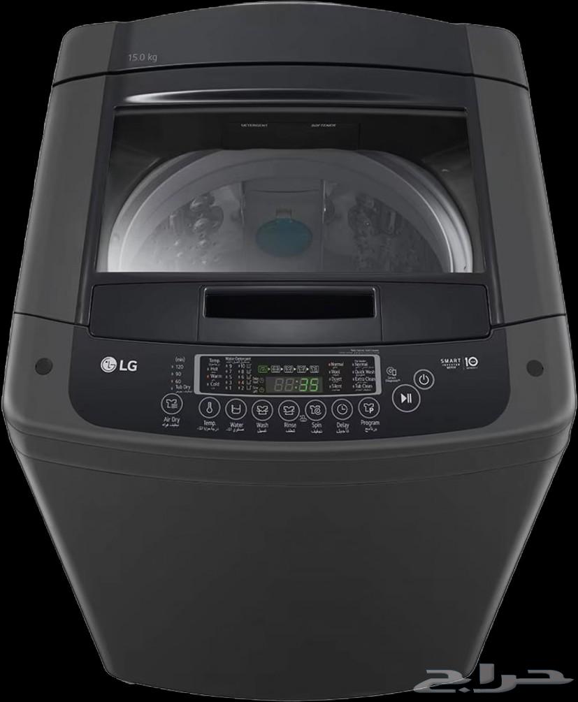 LG 15 kg Black Top Load Automatic Washing Machine, Like New with Warranty64477240772482110