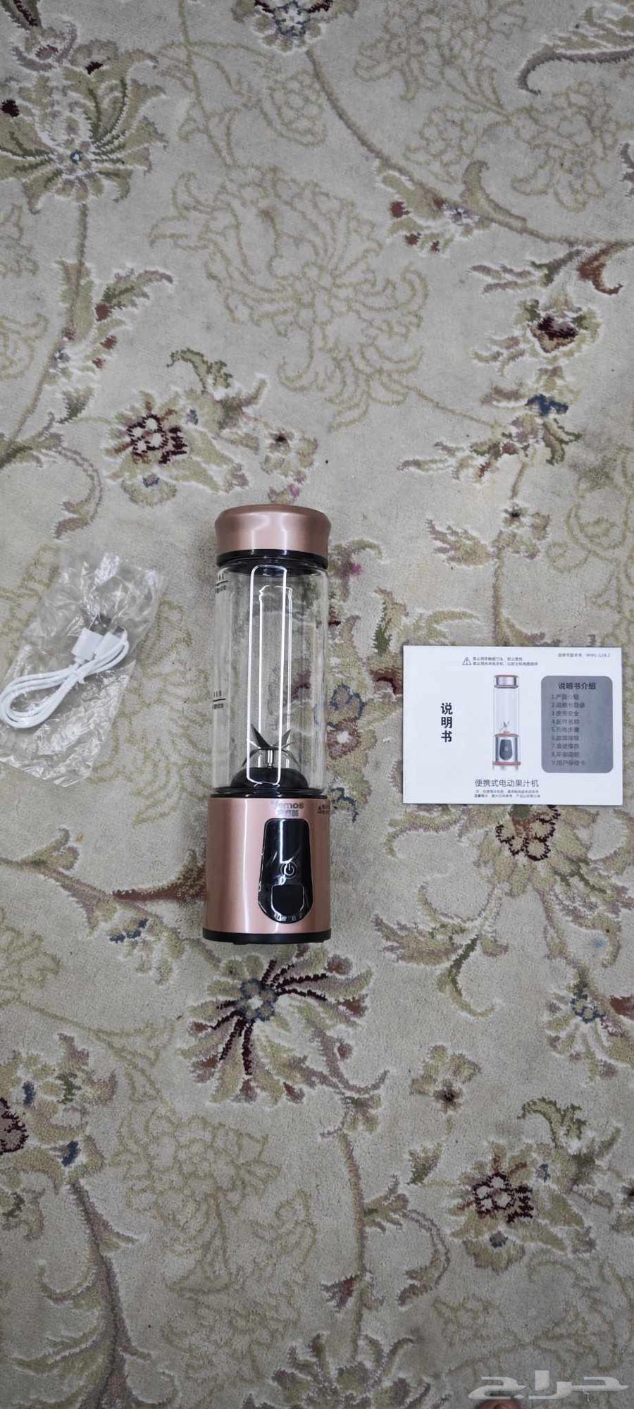 خلاط كهربائي زجاجي اتوماتيكي للعصائر64478856896771114