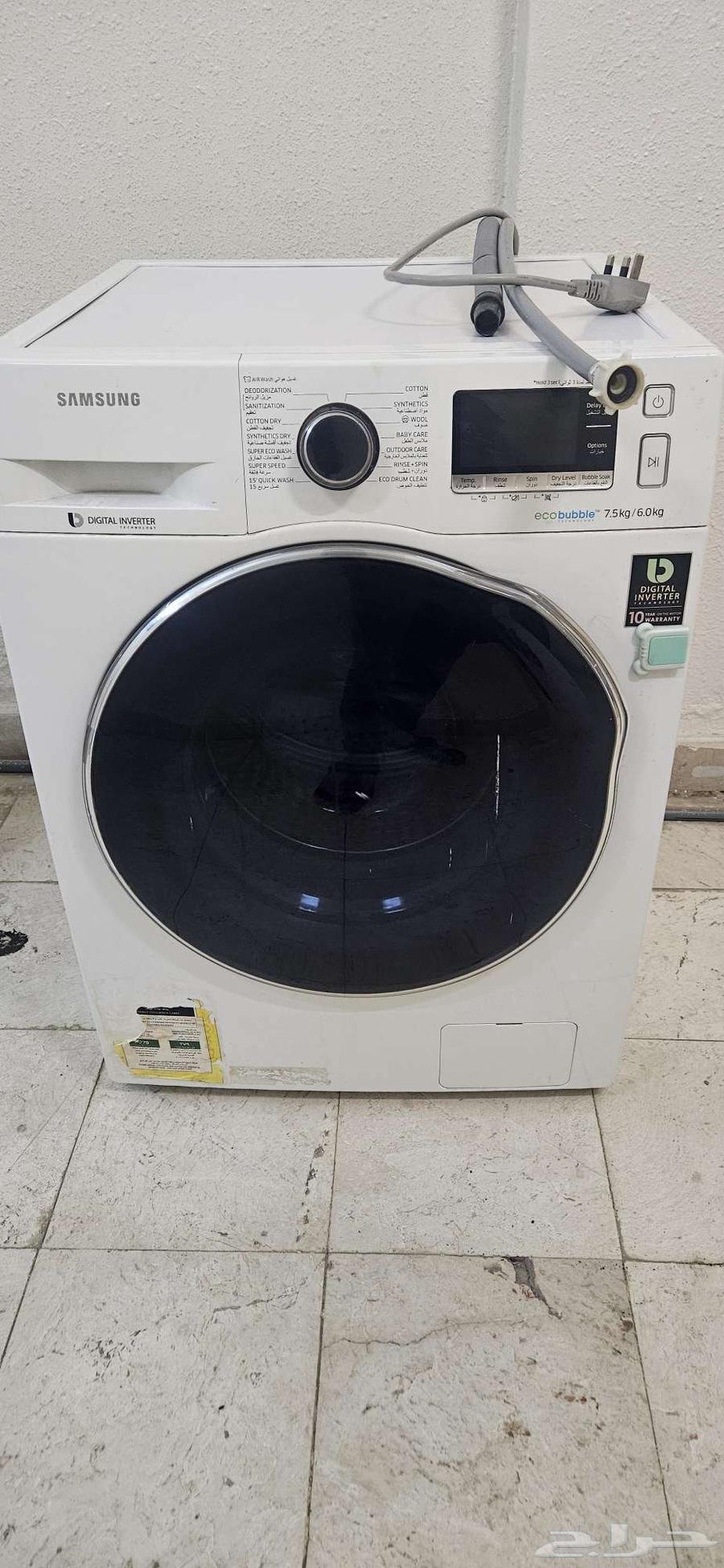 غساله اتوماتك سامسونج وفرن كهرباء64473726010369110