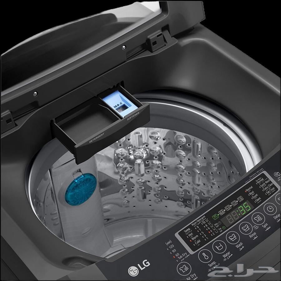 LG 15 kg Black Top Load Automatic Washing Machine, Like New with Warranty64477240772482113