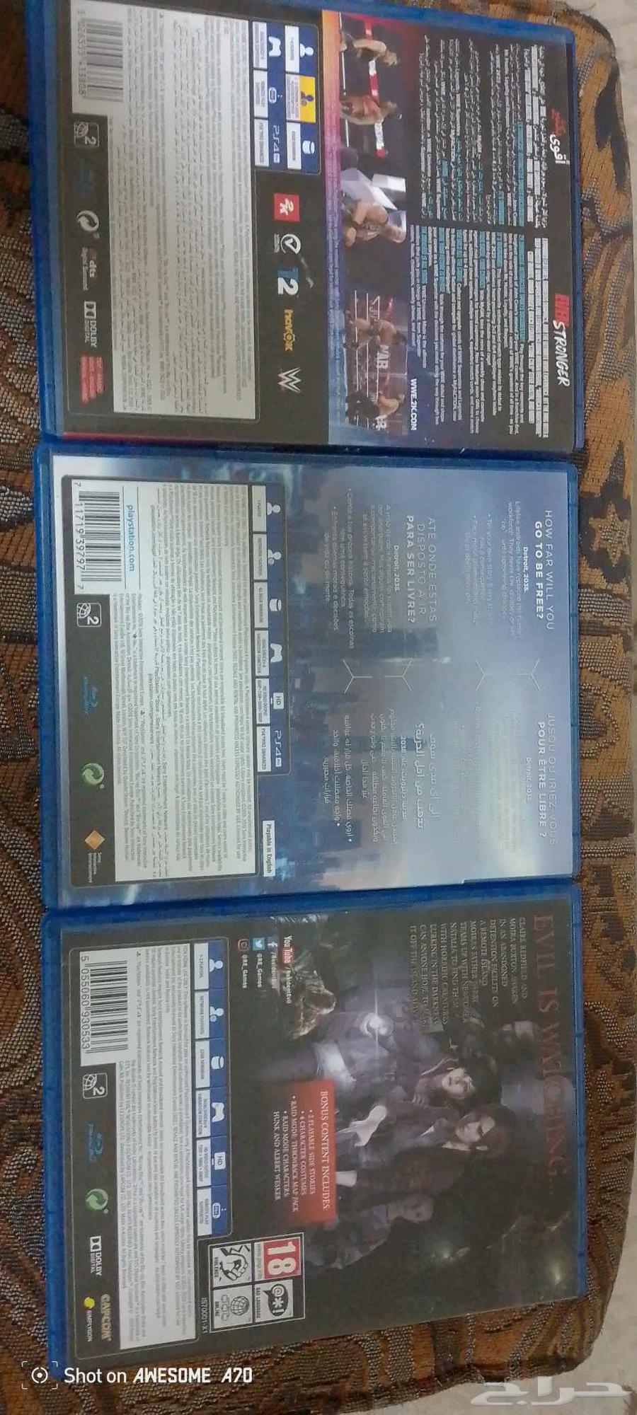 Sony games, additional tapes for exchange, send me a WhatsApp picture of the tape and I'll check64476129321218111