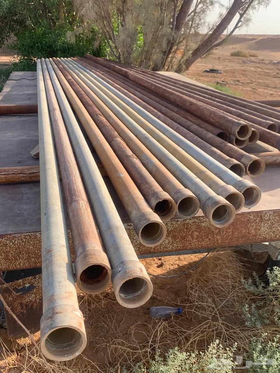 مواسير عدد 20 ماسورة حديد مجلفن للغطاس فيها عدد (8) جديدة64476322901505110