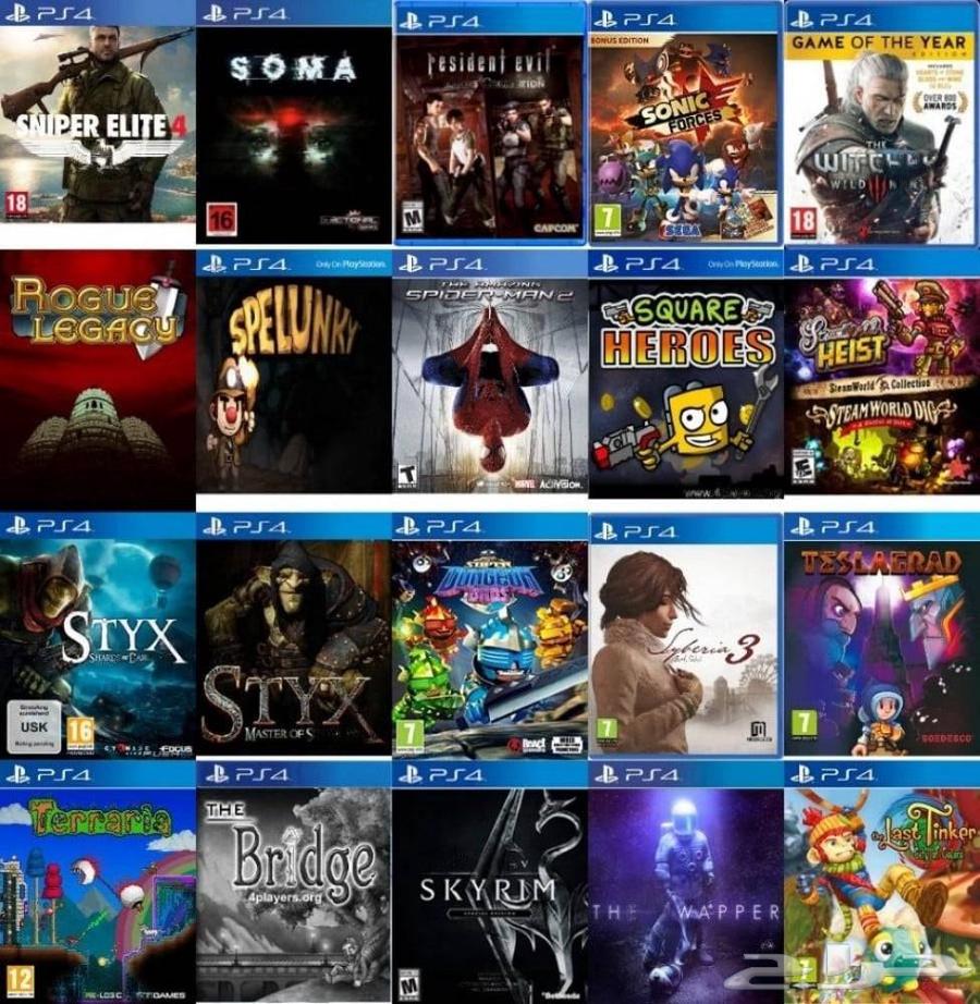 العاب بلاستيشين 4 5 باسعار تنافسيه64472228345730110