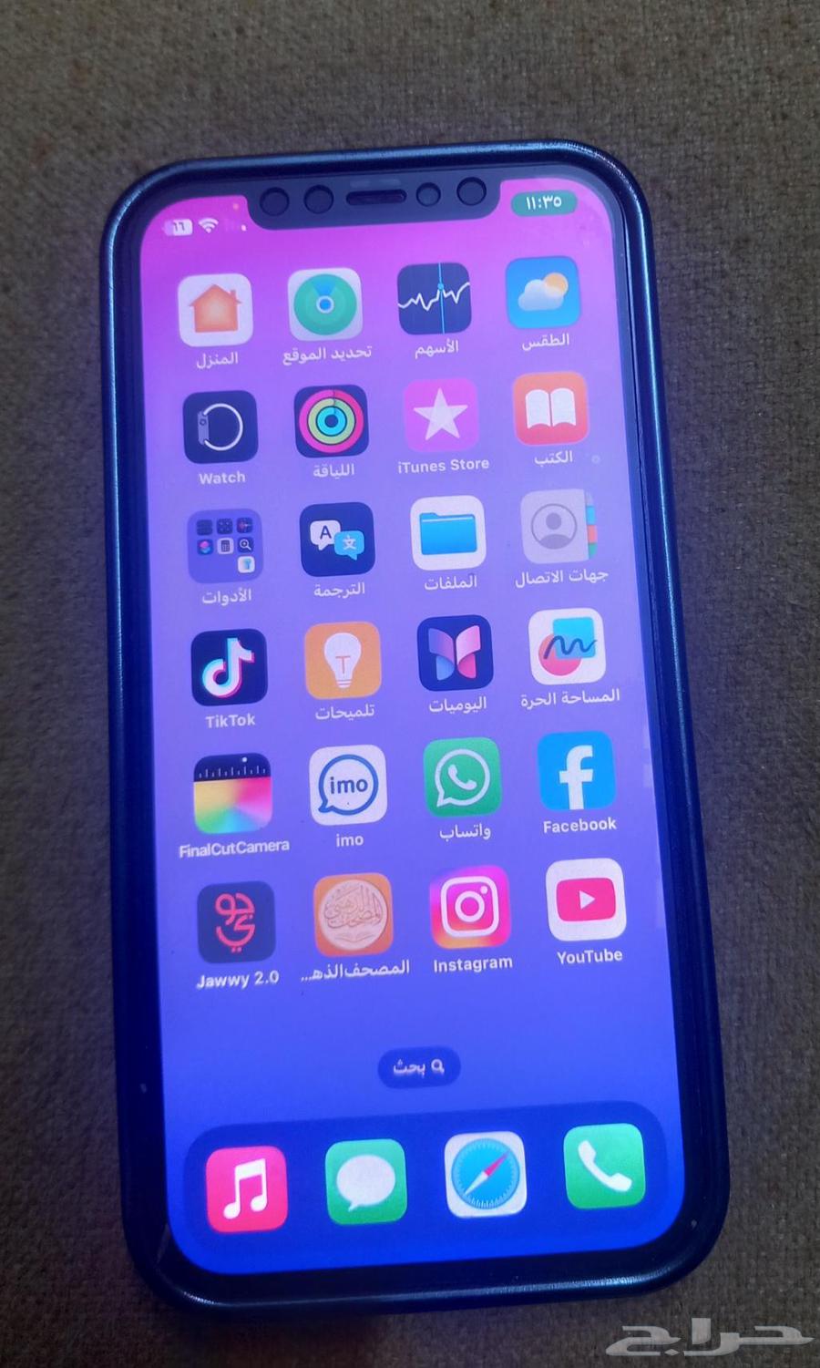 ايفون 12 برو مساحه 512 بطاريه 76 جهاز نضيف السعر 140064486260473729113